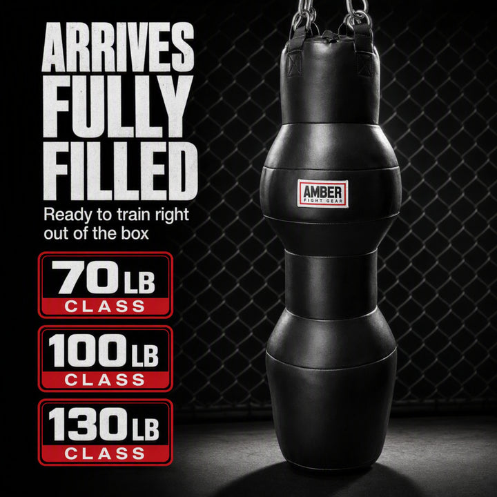 MMA Throwing Dummy, Triple Reinforced Durability, Realistic Training Experience, and Versatile for All Skill Levels - Perfect for MMA, Judo, and Brazilian Jiu-Jitsu Training, Filled