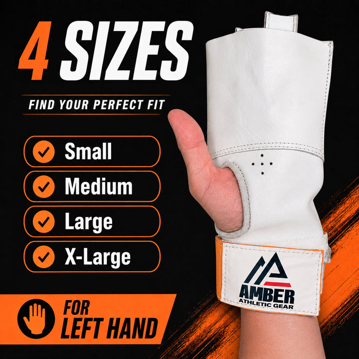 Amber Fight Gear Leather Hand Hammer Throw Glove - The Ideal Glove for Hammer Throwers, Experience Comfort and Control