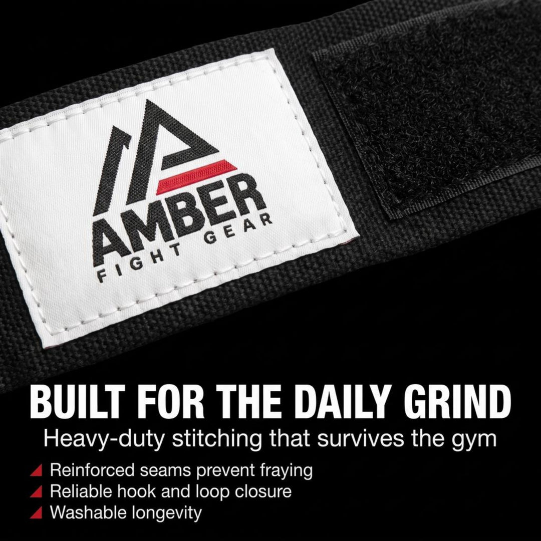 Amber Fight Gear Semi Elastic 180 Inch Boxing Hand Wraps