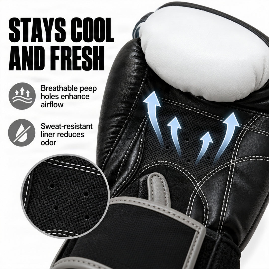 Amber Fight Gear Force Boxing Gloves with Multi-Layer Foam &amp; Wrist Support