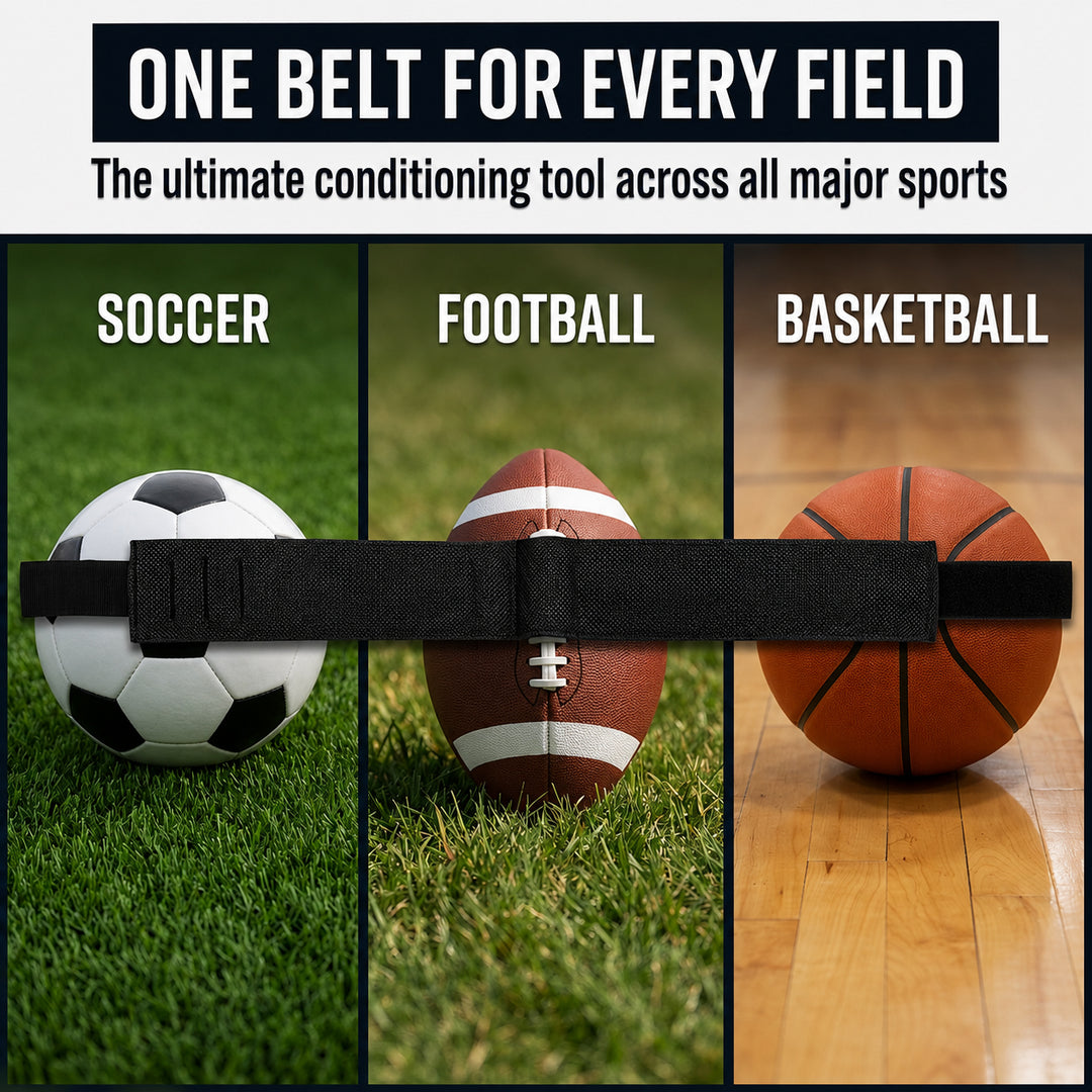 Reaction Belt for 2 ? Speed &amp; Agility Training Harness, Multi-Sport Resistance Trainer for Soccer, Football, Baseball, Hockey &amp; Track Athletes