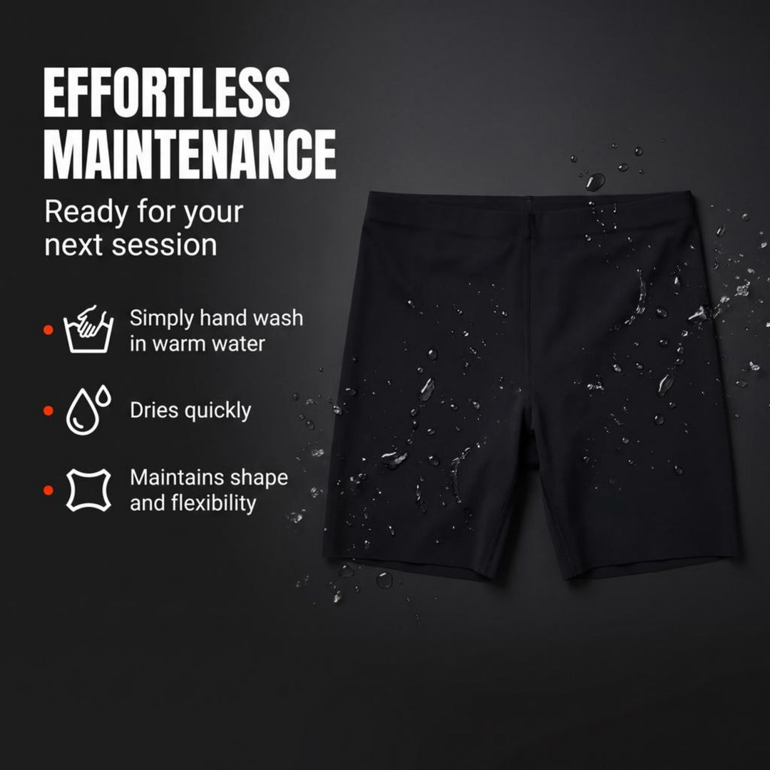 Neoprene Training Shorts for Men and Women Lightweight, Low-Rise Fitted Sweat Shorts for Enhanced Water Weight Reduction, Comfortable and Durable Workout Gear