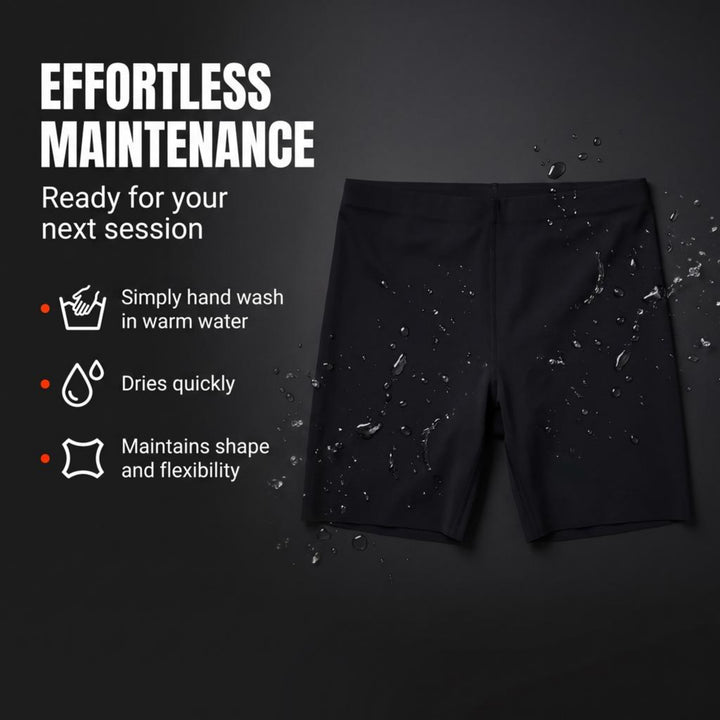Neoprene Training Shorts for Men and Women Lightweight, Low-Rise Fitted Sweat Shorts for Enhanced Water Weight Reduction, Comfortable and Durable Workout Gear