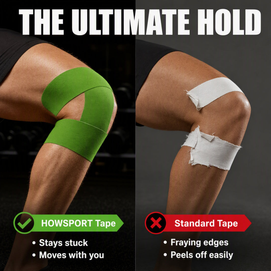 Ultimate Performance Kinesiology Tape: Support, Stabilize, and Recover Best for Athletes and Rehabilitation, 2" x 16ft Green