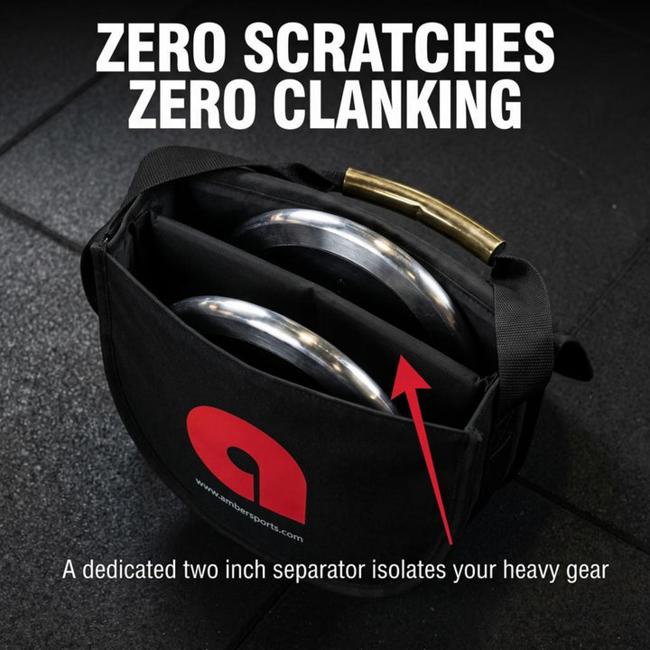 Discus &amp; Shot Put Carrier Bag Ultimate Track &amp; Field Equipment Transport Solution for Meets, Practices, Competitions - Durable, Versatile, and Convenient