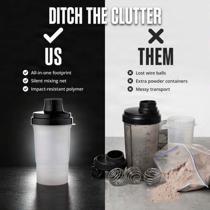 Amber Athletic Gear Super Shaker Glass Small with Storage Cap