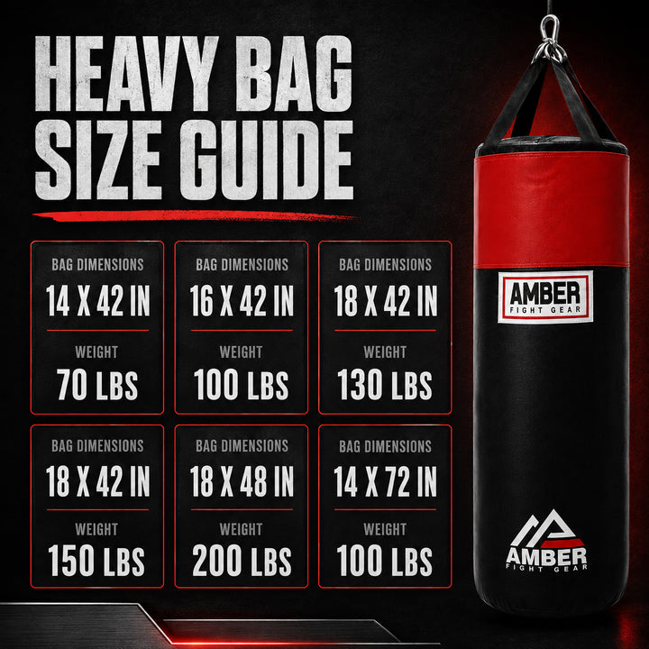 Premium ToughTek Heavy Bag for Boxing, MMA, Muay Thai &amp; Fitness ? Durable Punching Bag for Contact Sports Training, Filled