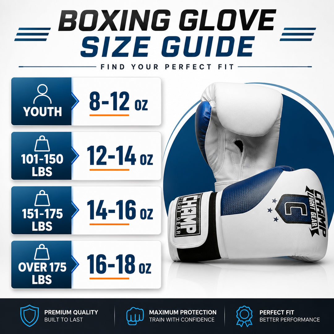The Champ Fight Gear Alpha Series Boxing Gloves with Wrist Support for Boxing Kickboxing Muay Thai Training or Sparring Punching Bag Mitts