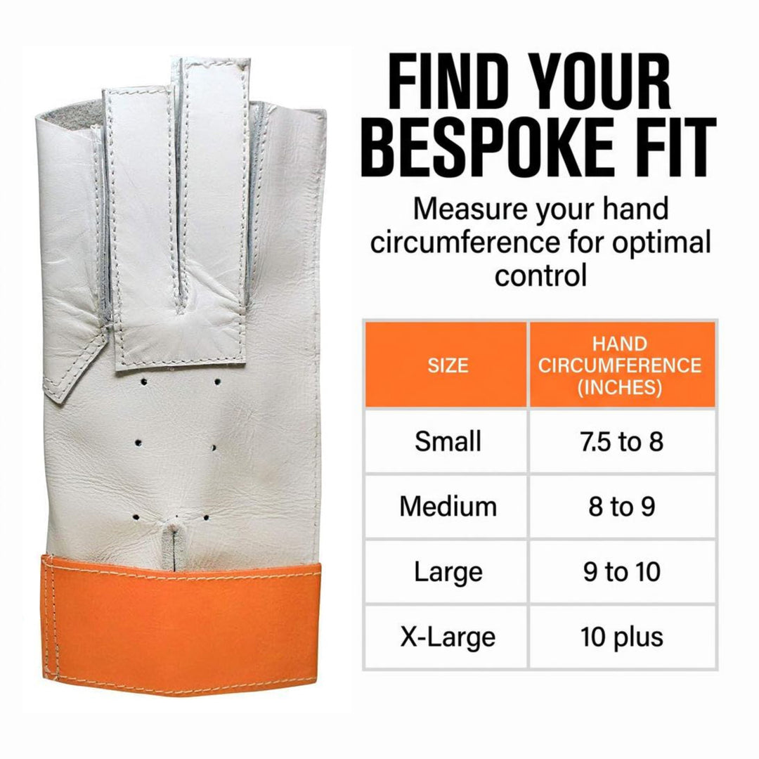 Amber Fight Gear Leather Right Hand Hammer Throw Glove - The Ideal Glove for Hammer Throwers, Experience Comfort and Control