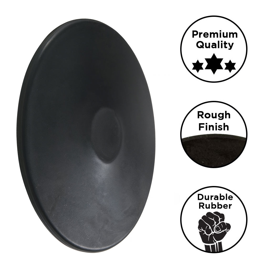 Port a Pit Black Rubber Discus - 1Kg Practice Discus