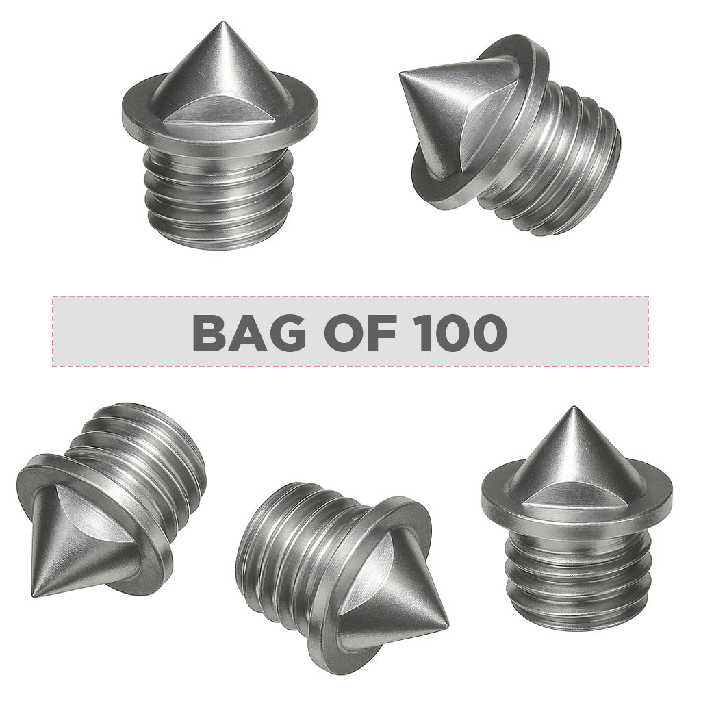 Port a Pit Pyramid Spikes - 100 Count (1/8-inch)