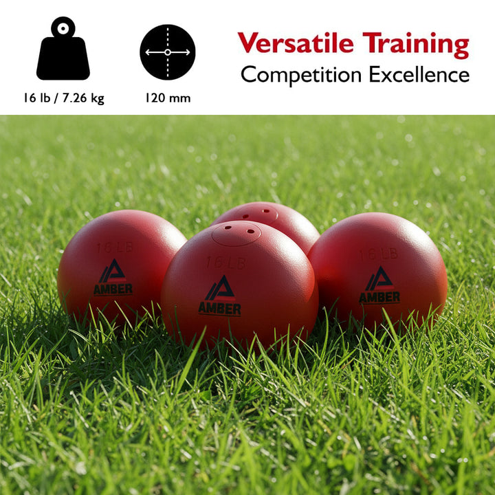 Cast Iron Shot Put: IAAF Compliant Athletic Throwing Weight for Track &amp; Field Competitions - Durable, Balanced Design for High Performance Training &amp; Competition, Color may vary