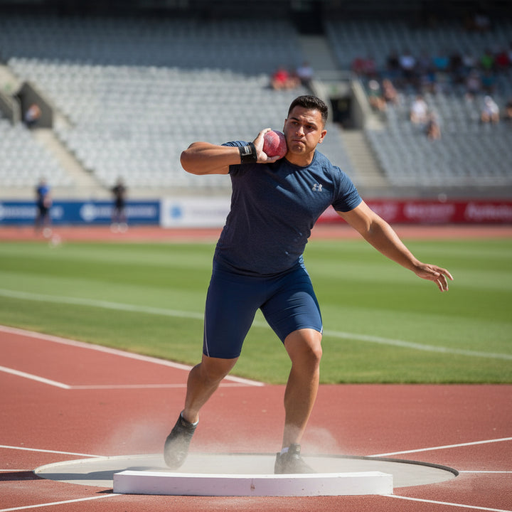 Cast Iron Shot Put: IAAF Compliant Athletic Throwing Weight for Track &amp; Field Competitions - Durable, Balanced Design for High Performance Training &amp; Competition, Color may vary