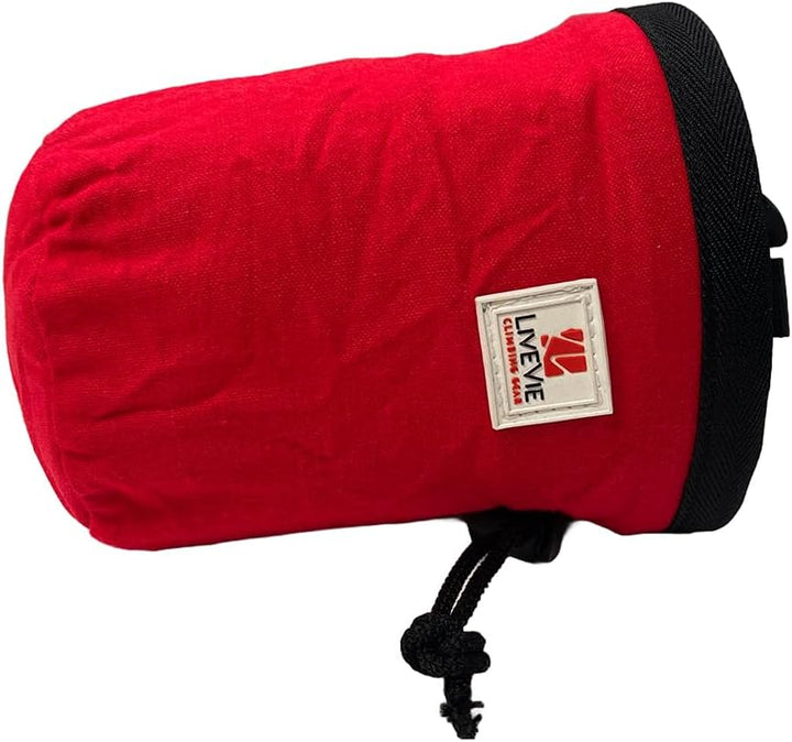Amber Fight Gear Ultralight Cotton Chalk Bag with Cinch Closure