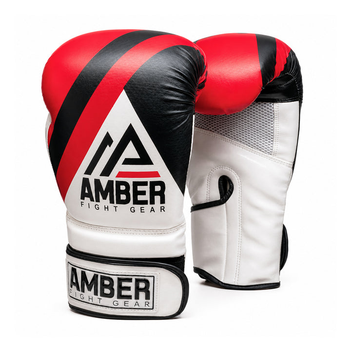 Fury Boxing Gloves - Kickboxing, Muay Thai Training Gloves, Sparring Punching Bag Mitts, Durable PU, Shock-Absorbing Foam Core, Non-Slip Wrist Support, Multi-Sport Glove
