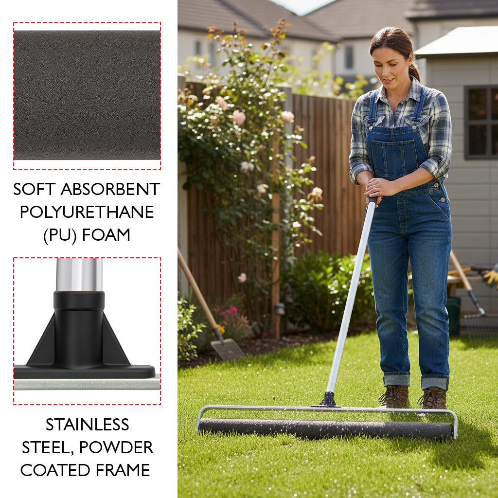 Rol-Dri Seamless Sponge Roller - 36" Wide Court Water Remover