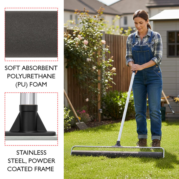Rol-Dri Seamless Sponge Roller - 36" Wide Court Water Remover