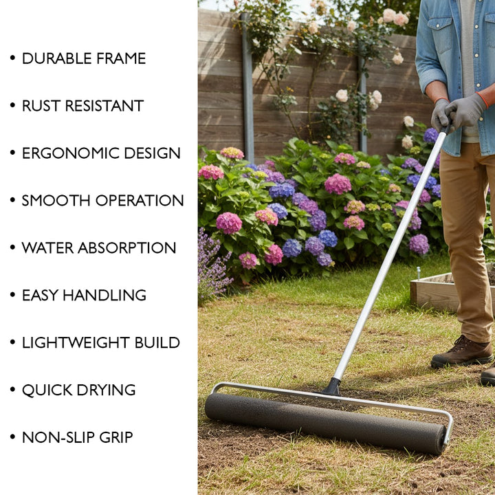 Rol-Dri Seamless Sponge Roller - 36" Wide Court Water Remover