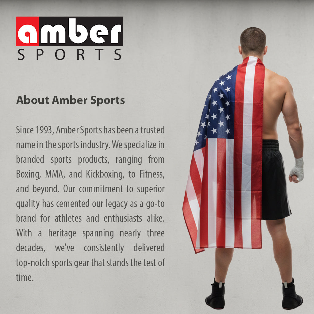 Amber Fight Gear Faux Leather Heavy Bag Punching Target Red Black