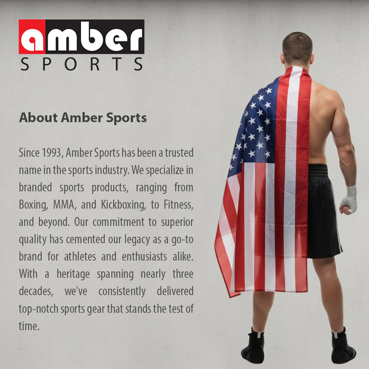 Amber Fight Gear Faux Leather Heavy Bag Punching Target Red Black