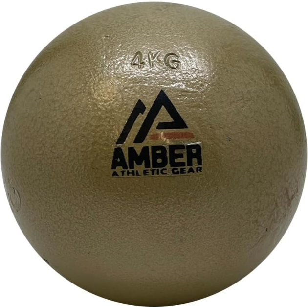 Amber Athletic Gear Cast Iron Shot Put Weights  Ideal for Track &amp; Field Training