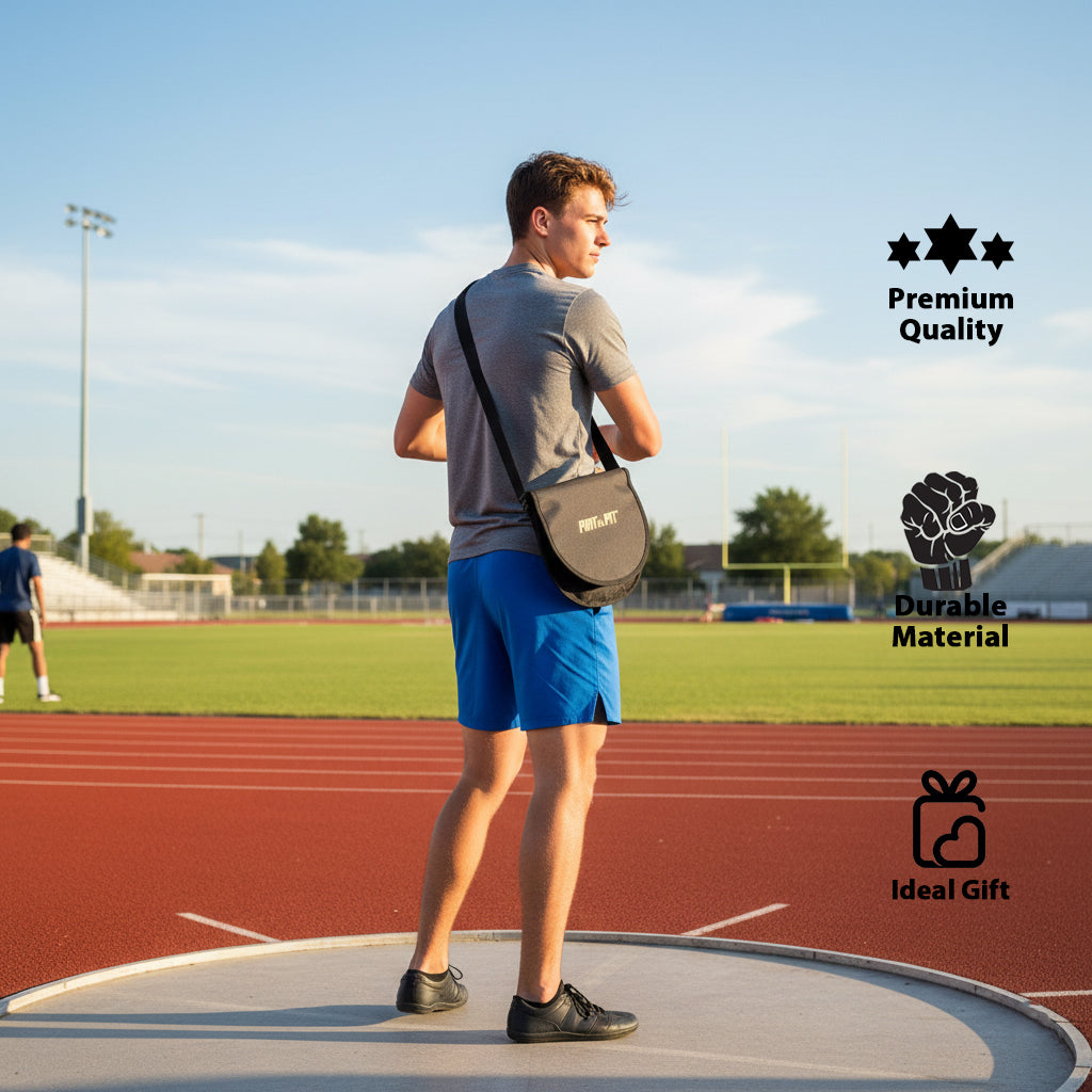 Shot and Discus Carrier - Water-Resistant Bag