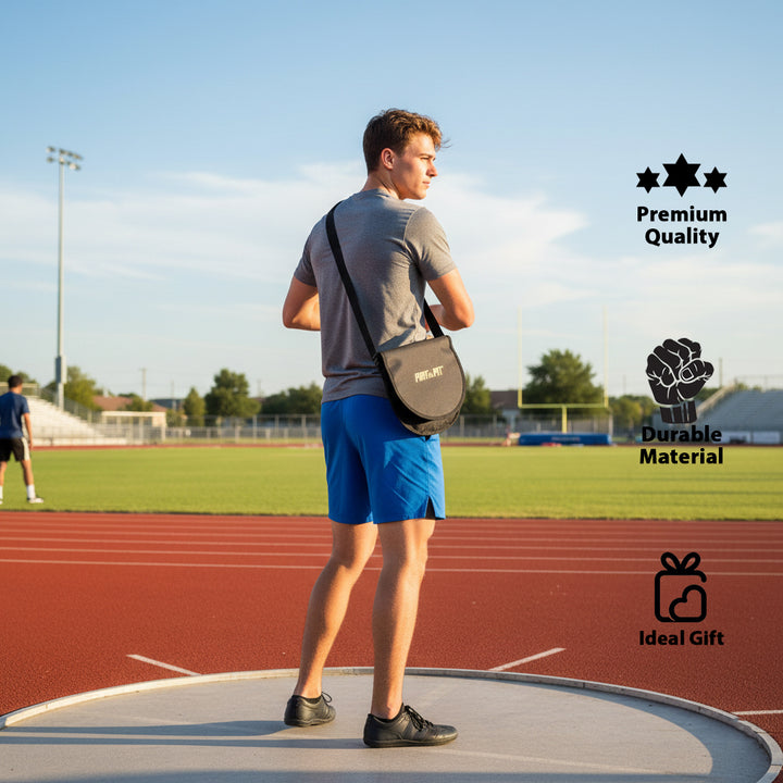 Shot and Discus Carrier - Water-Resistant Bag