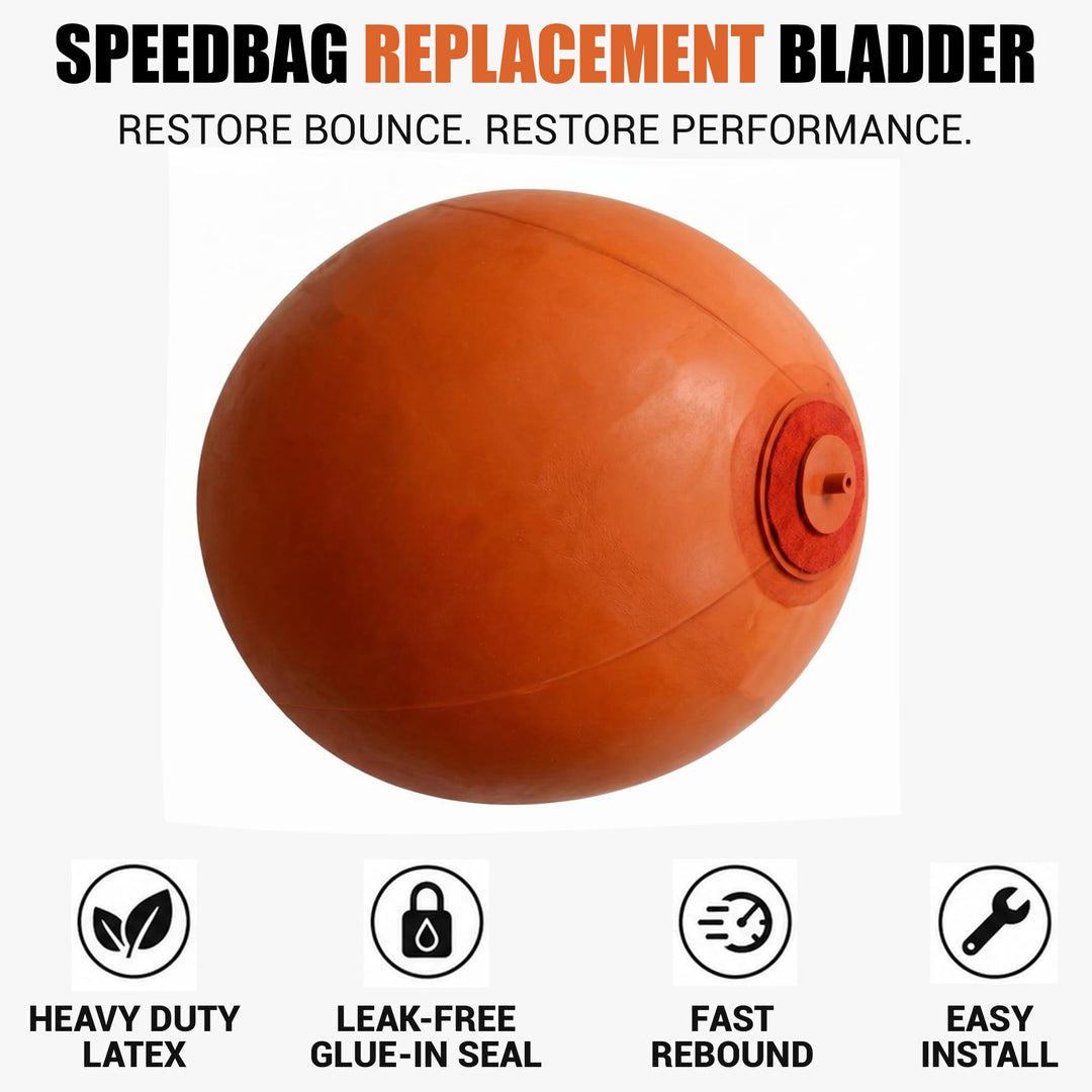 Amber Fight Gear Latex Replacement Bladder for Speed &amp; Double-End Bags