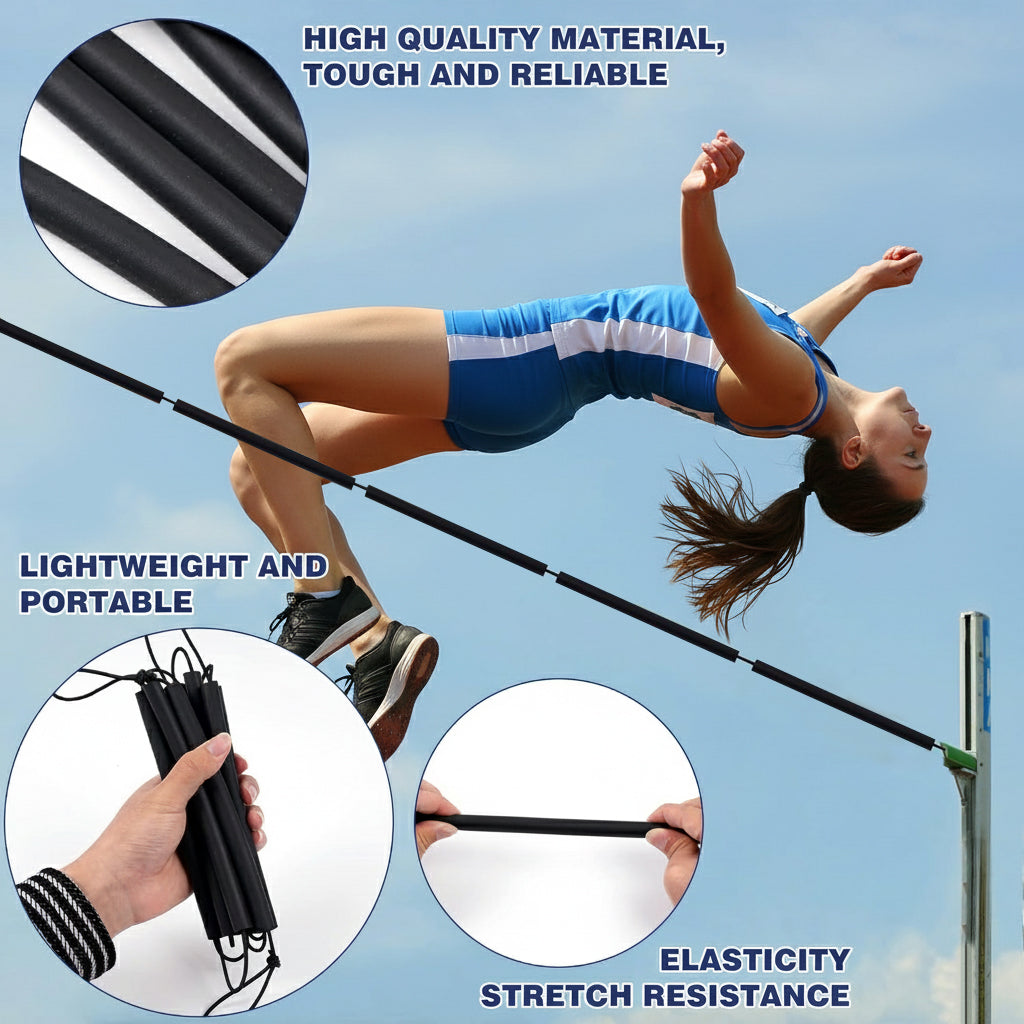 Stackhouse Elastic Crossbar Foam - Black Track &amp; Field Indicator