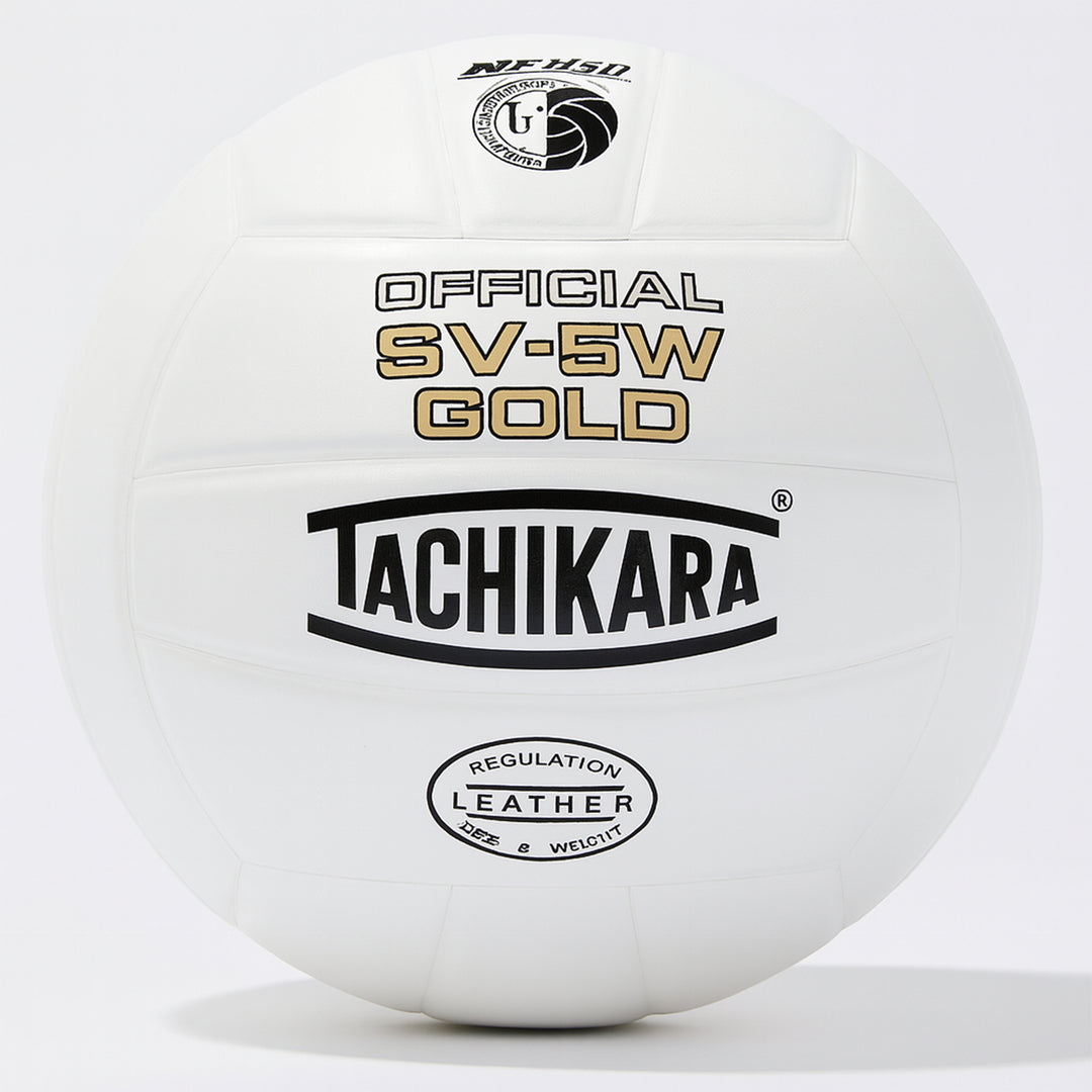 Tachikara SV-5W Gold Competition Volleyball - NFHS Approved