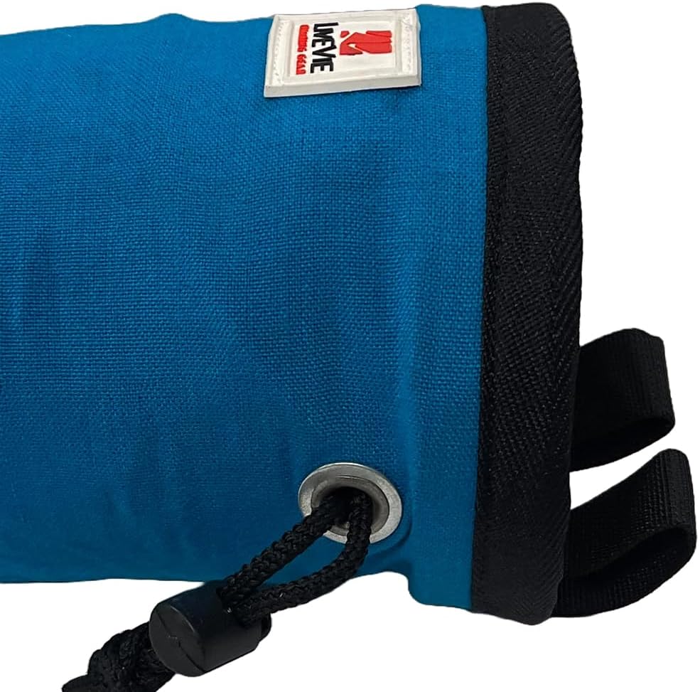 Amber Fight Gear Ultralight Cotton Chalk Bag with Cinch Closure