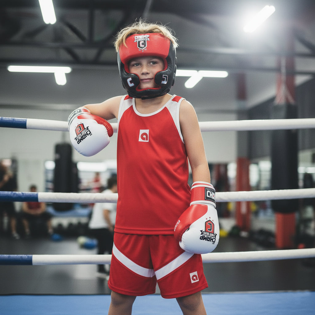 The Champ Boxing Headgear Lightweight, Durable, Adjustable Sparring Gear for Training, Kickboxing, MMA, Muay Thai