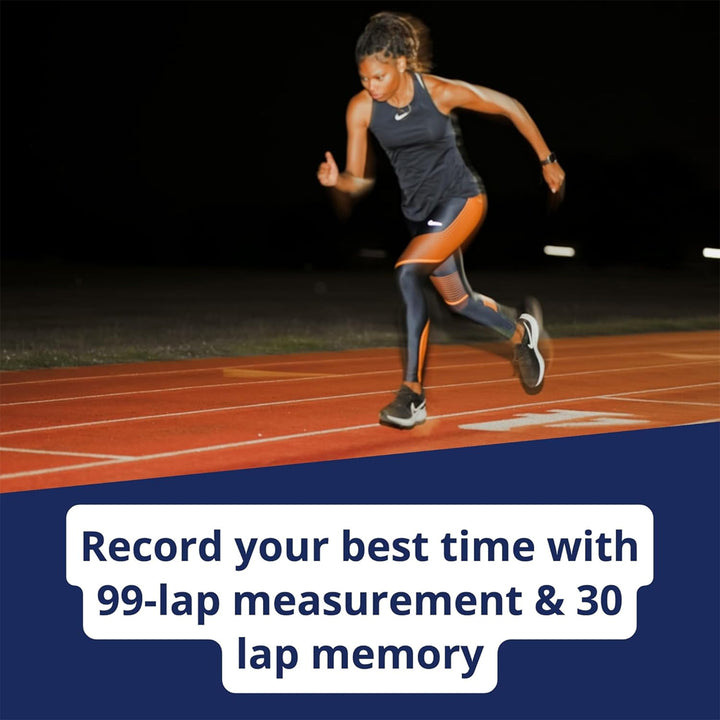 ULTRAK 360 Stopwatch - 30-Memory, Water-Resistant Sports Timer