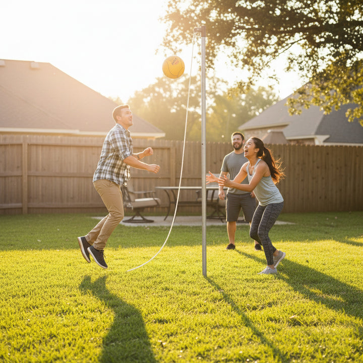 Voit Soft Touch Tetherball - Sting-Free, with Attached Rope