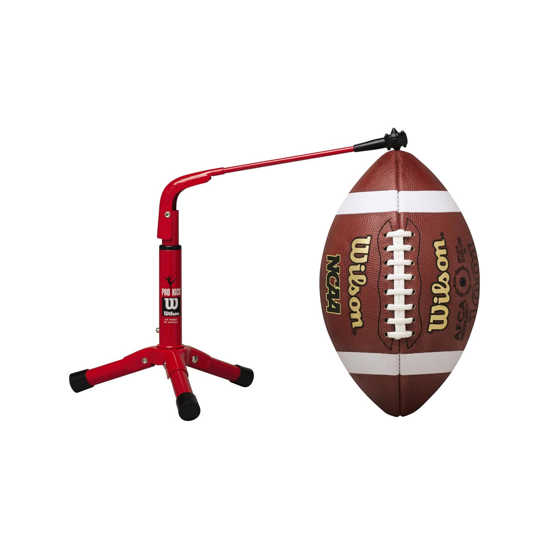 Wilson Pro Kick Football Holder - Red All-Metal Universal Stand