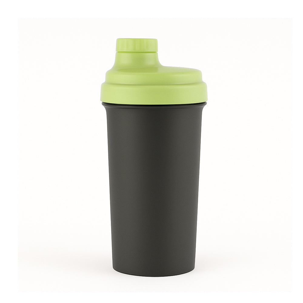 Amber Fight Gear Shaker Glass With Cap No. 3, Durable BPA-Free Polymer, Effective Protein Mixing, Leak-Proof, Portable, Versatile for Gym, Sports, Daily Use, Green