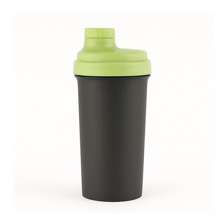 Amber Fight Gear Shaker Glass With Cap No. 3, Durable BPA-Free Polymer, Effective Protein Mixing, Leak-Proof, Portable, Versatile for Gym, Sports, Daily Use, Green