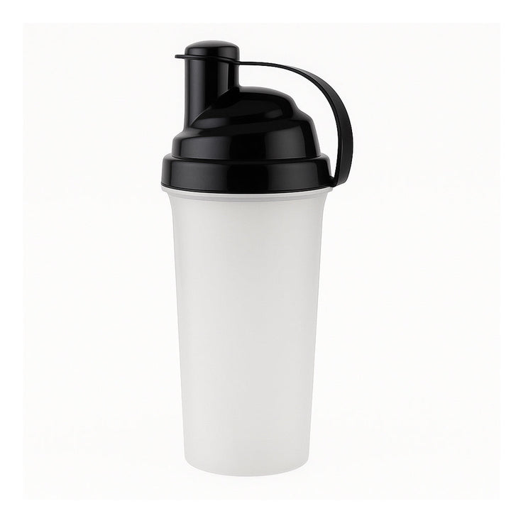 Amber Fight Gear Shaker Bottle with Cyclone Cap - BPA-Free, Durable, Leak-Proof, Easy Clean, Portable Protein Mixer for Gym, Sports, Supplements - Black