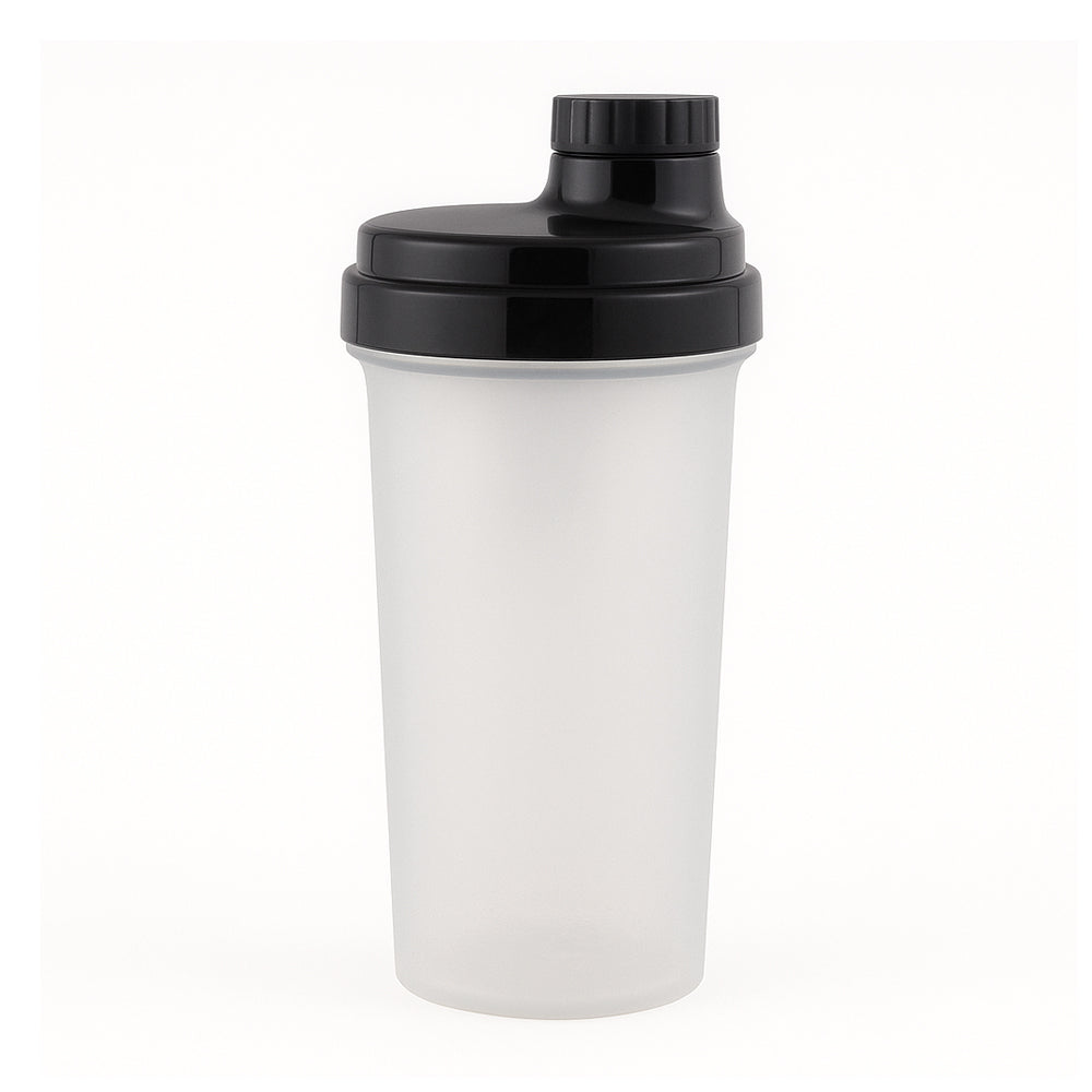 Amber Fight Gear Shaker Glass With Cap No. 3, Durable BPA-Free Polymer, Effective Protein Mixing, Leak-Proof, Portable, Versatile for Gym, Sports, Daily Use, Black