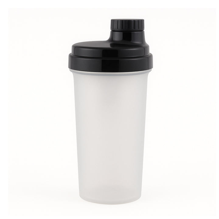 Amber Fight Gear Shaker Glass With Cap No. 3, Durable BPA-Free Polymer, Effective Protein Mixing, Leak-Proof, Portable, Versatile for Gym, Sports, Daily Use, Black