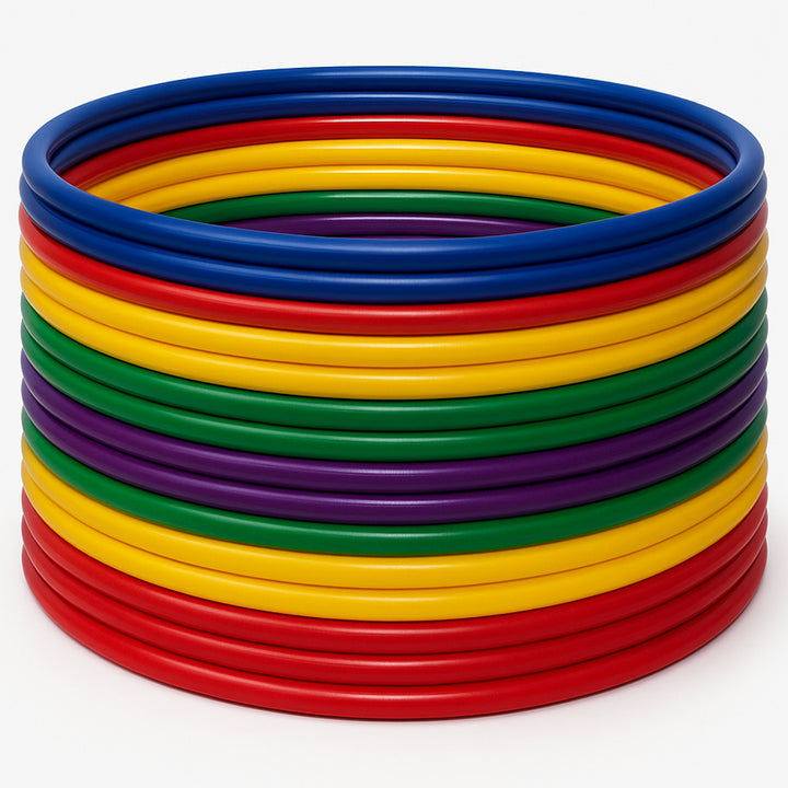 U.S. Games Deluxe Hoops - 36-Inch, Set of 12