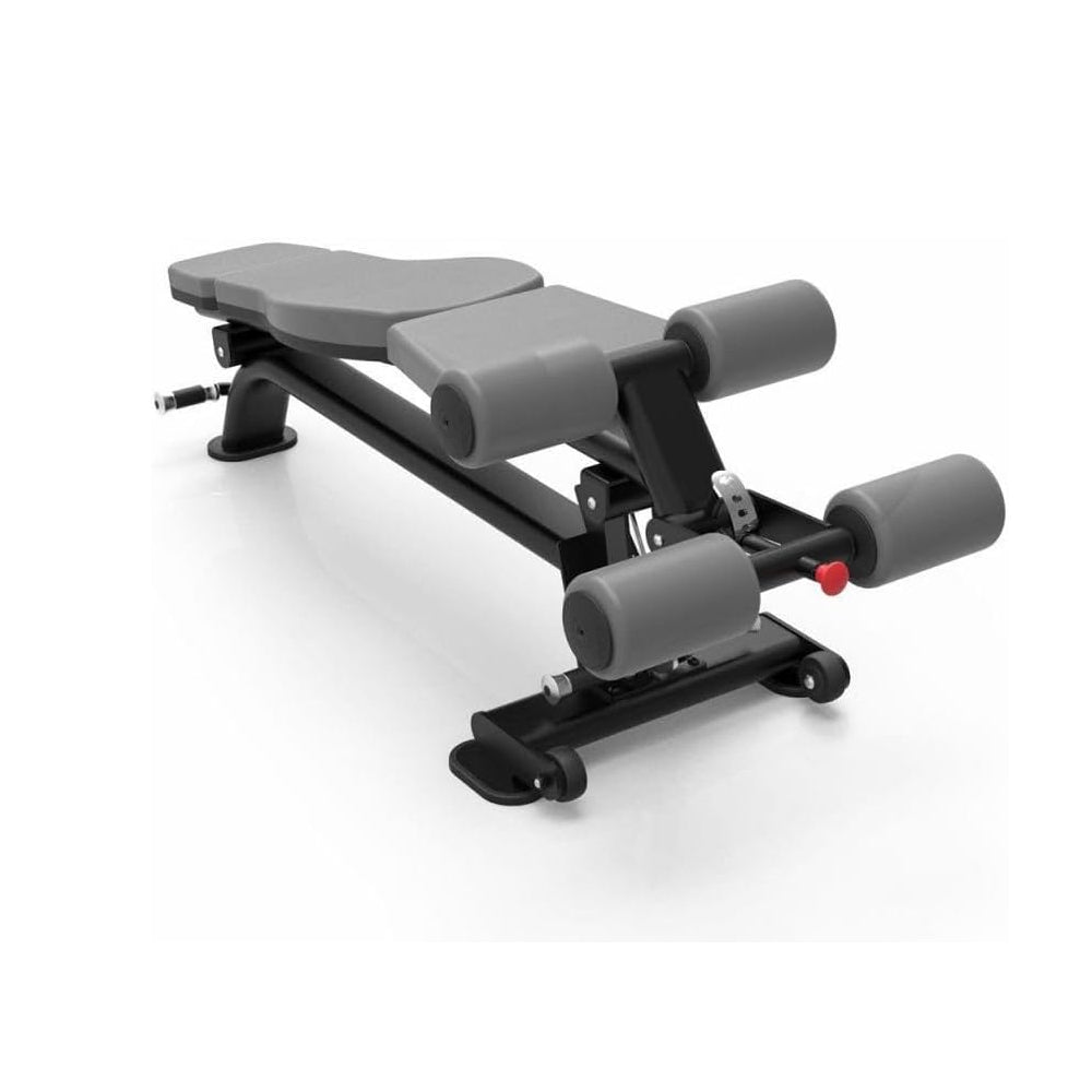 Premium Adjustable Decline Bench, Durable Construction, Comfort, Hygiene, Stability, and Mobility for Effective Workouts