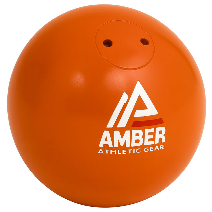 Amber Fight Gear Precision Performance Iron Shot Put Versatile Training and Competition Excellence with Sturdy Cast Iron Build and Durable Polyurethane Coating