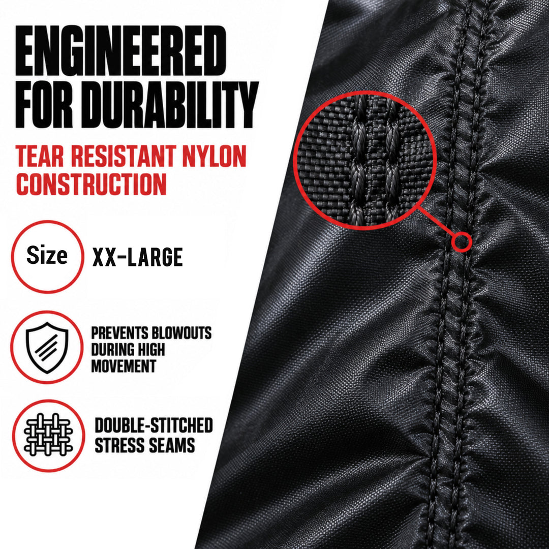 Amber Fight Gear Extreme Nylon Sauna Suit for Increased Perspiration