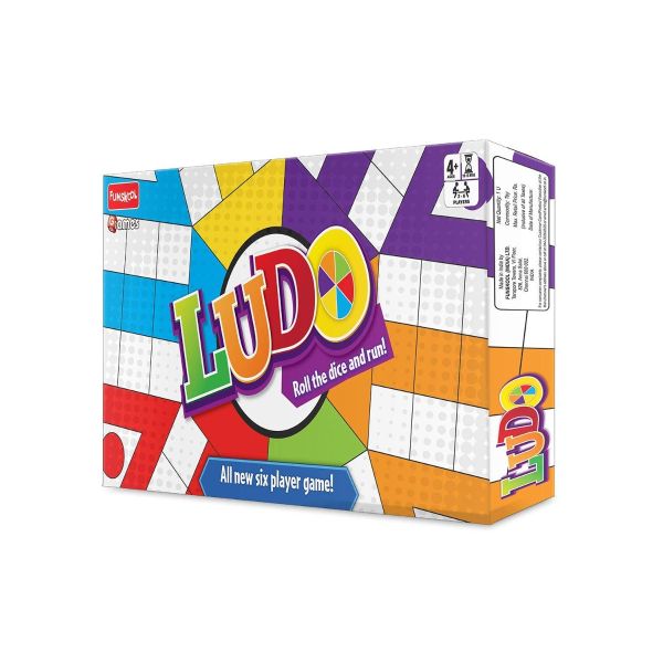 Livevie Ludo 2018 Classic Strategy Game Board for Kids &amp; Family, Unique 6-Player