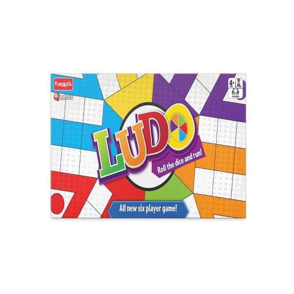 Livevie Ludo 2018 Classic Strategy Game Board for Kids &amp; Family, Unique 6-Player