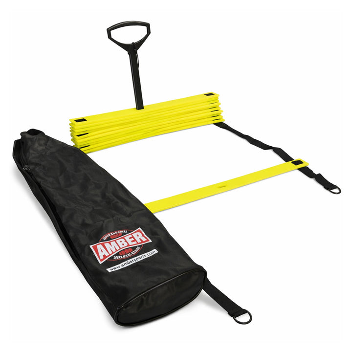 Feet Speed and Agility Training Ladder for High-Intensity Training in Boxing, Soccer, Football, Lacrosse, and Ice Hockey - Improve Your Footwork and Coordination