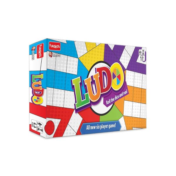 Livevie Ludo 2018 Classic Strategy Game Board for Kids &amp; Family, Unique 6-Player