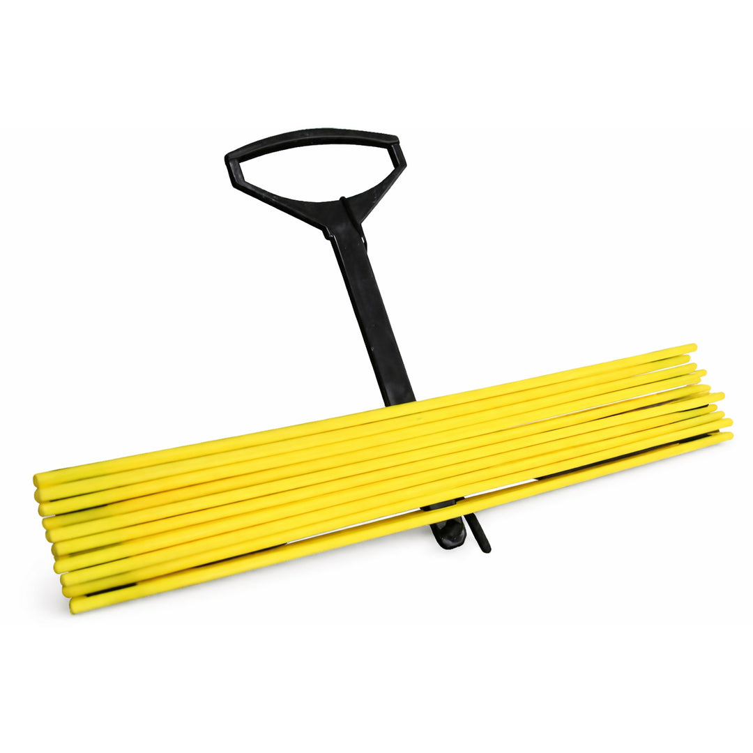Feet Speed and Agility Training Ladder for High-Intensity Training in Boxing, Soccer, Football, Lacrosse, and Ice Hockey - Improve Your Footwork and Coordination