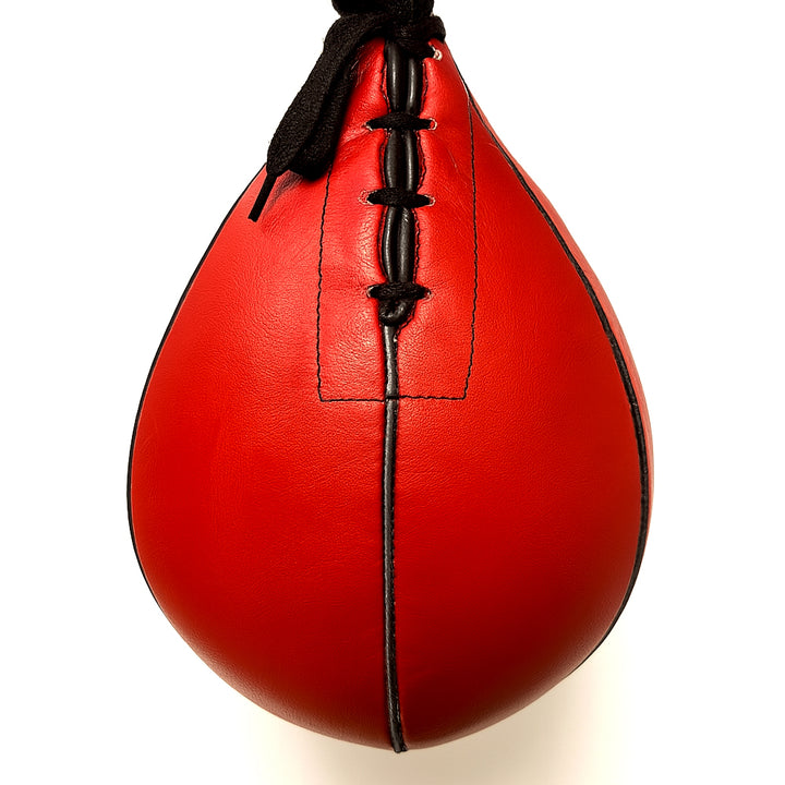 Ultimate Precision Pro Leather Speed Bag for MMA, Muay Thai, Boxing, and Fitness Training ? Durable with Triple-Stitched Seams, 7 inch